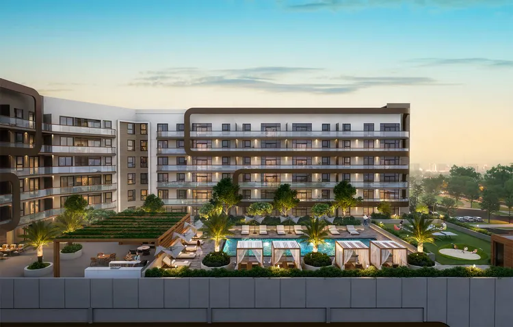 Seven Park — exterior rendering