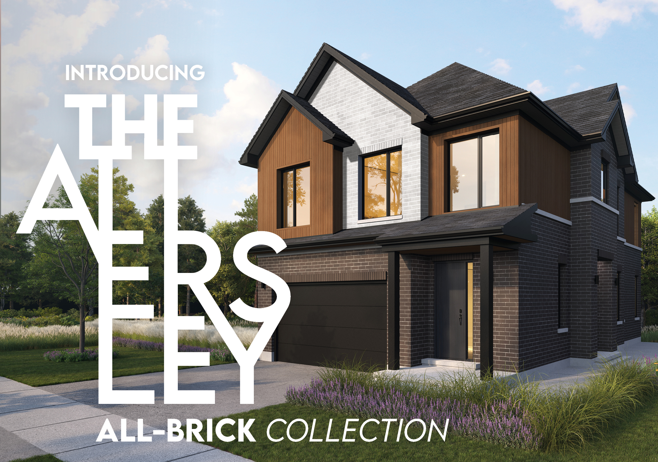 The Attersley All Brick Collection — exterior rendering