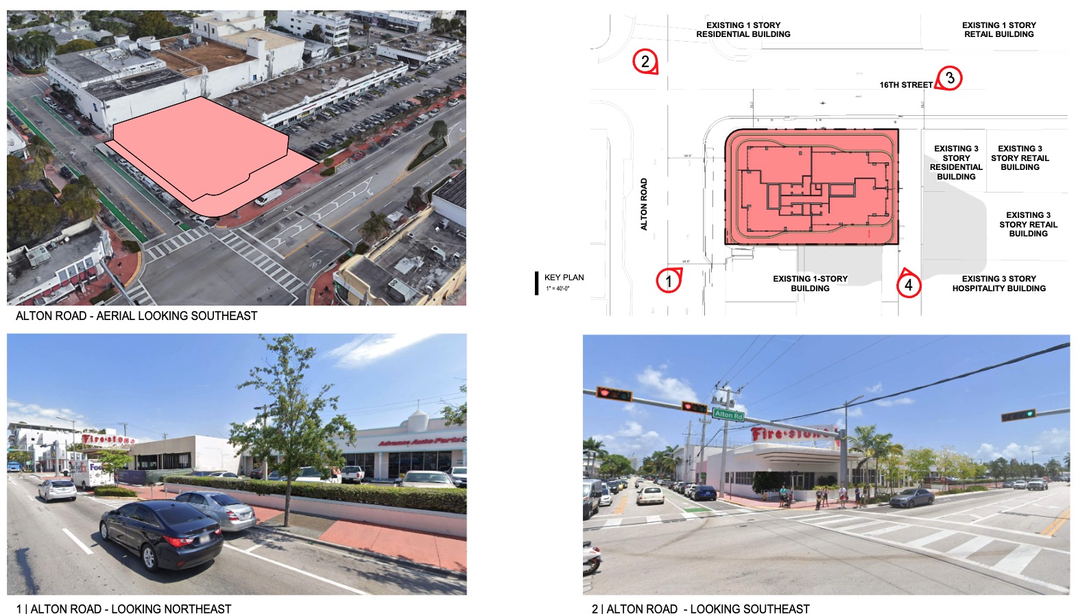 Foot Tower — site map