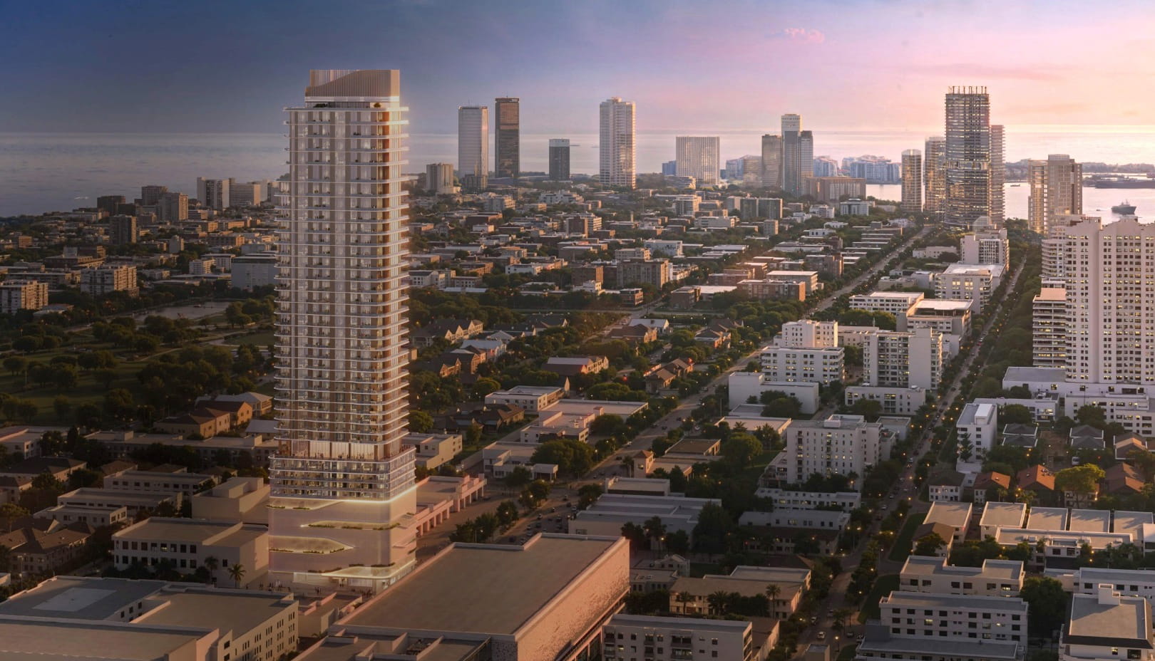 Foot Tower — exterior rendering