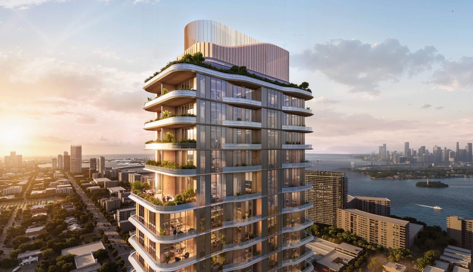 Foot Tower — exterior rendering