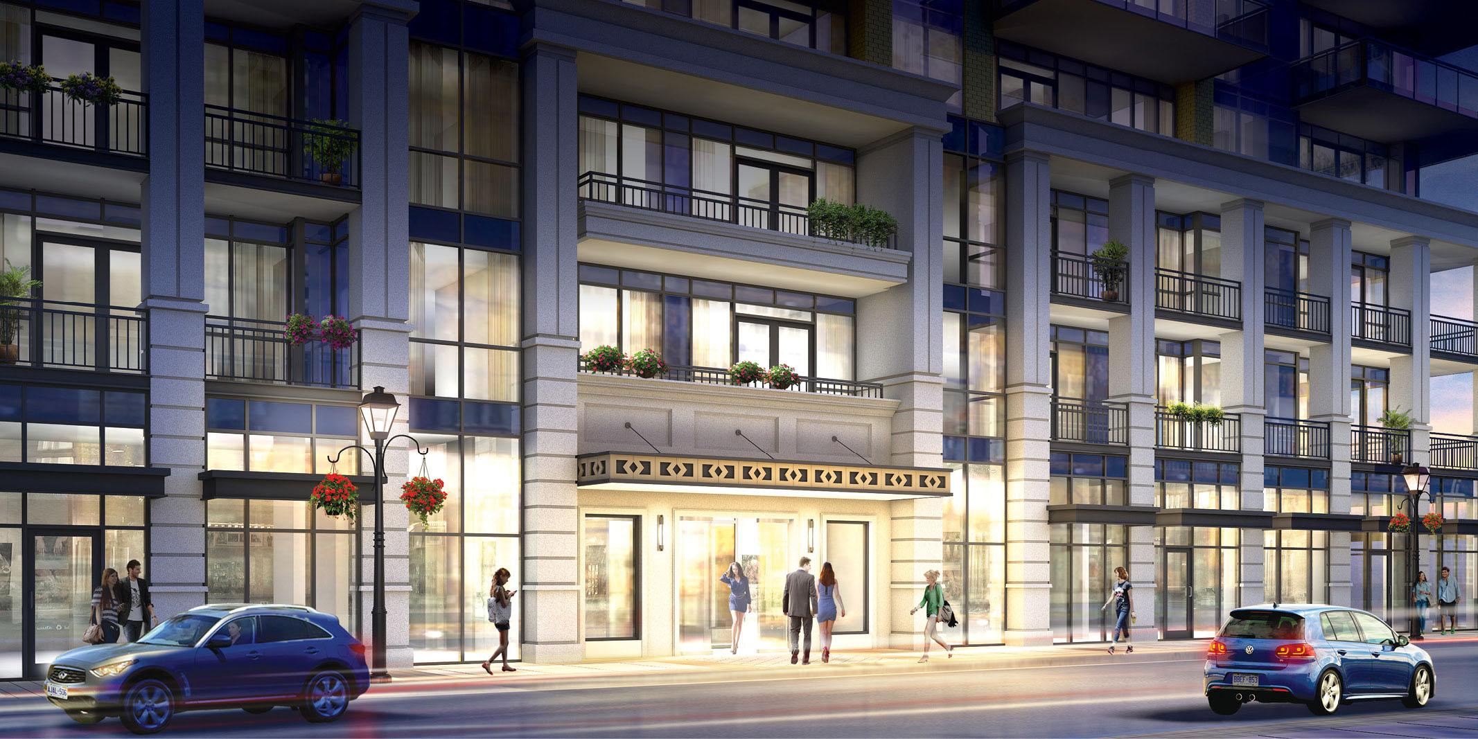 NEW HAMILTON MODERN TOWNS FROM THE $600s — exterior rendering
