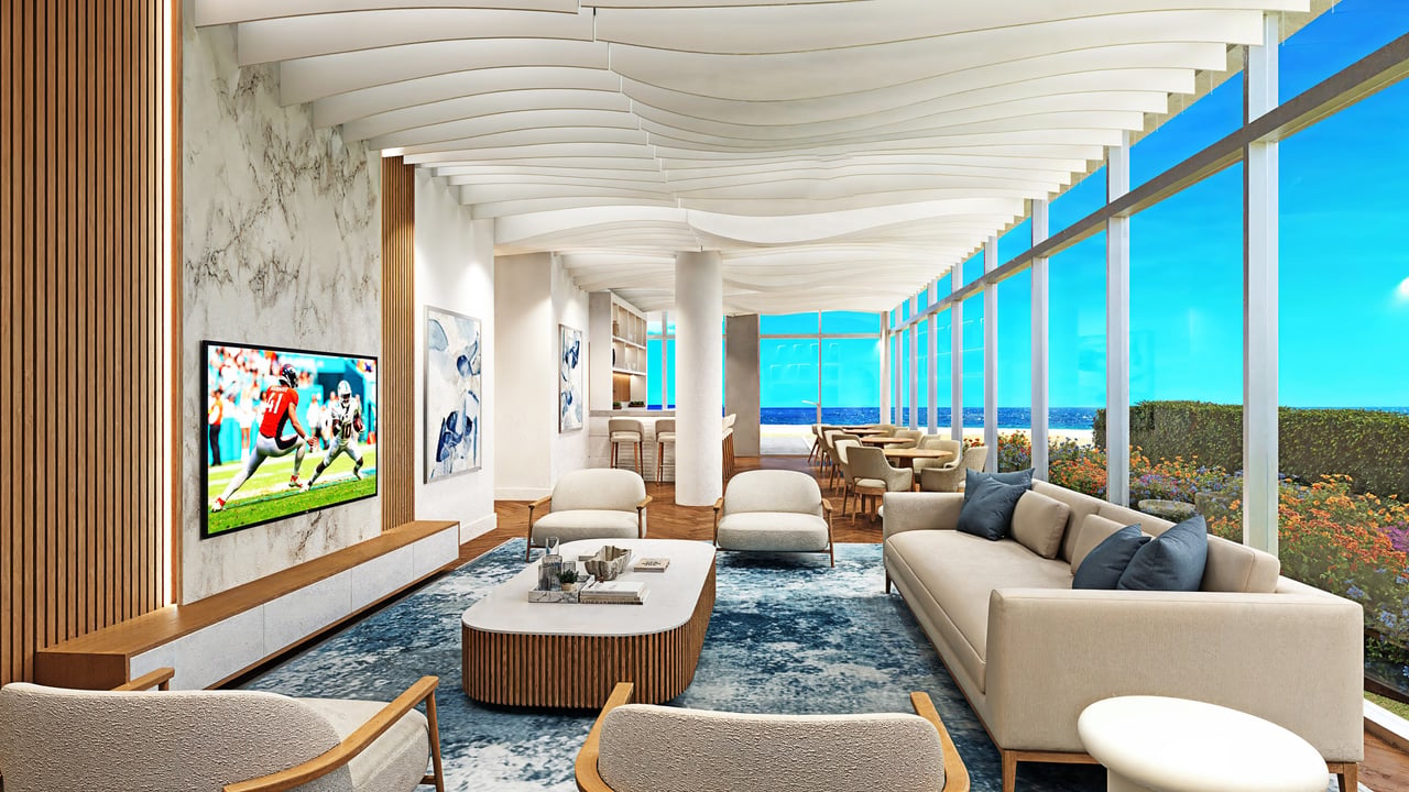 Ocean 580 — interior rendering