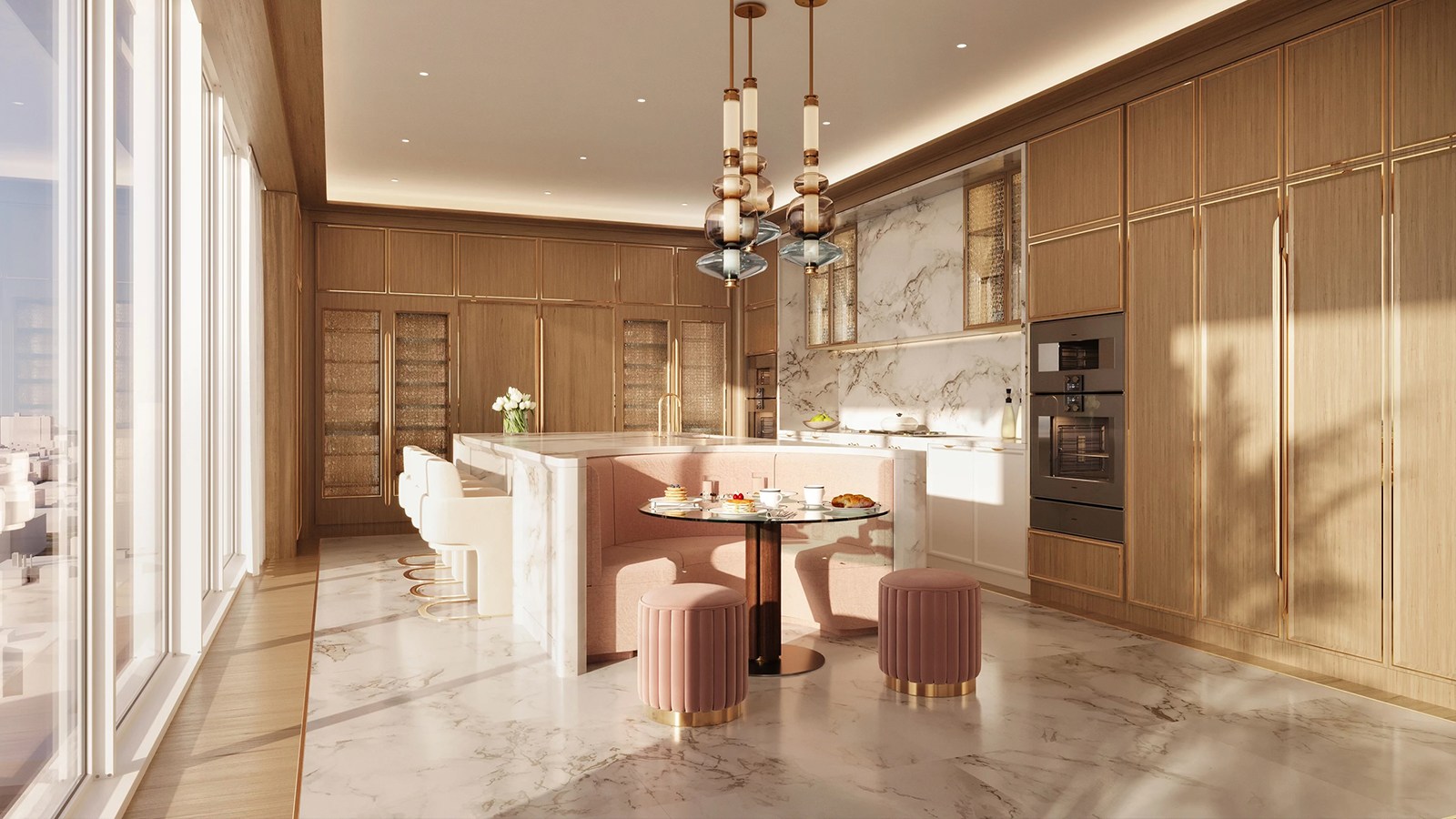 Ritz Carlton South Beach — interior rendering