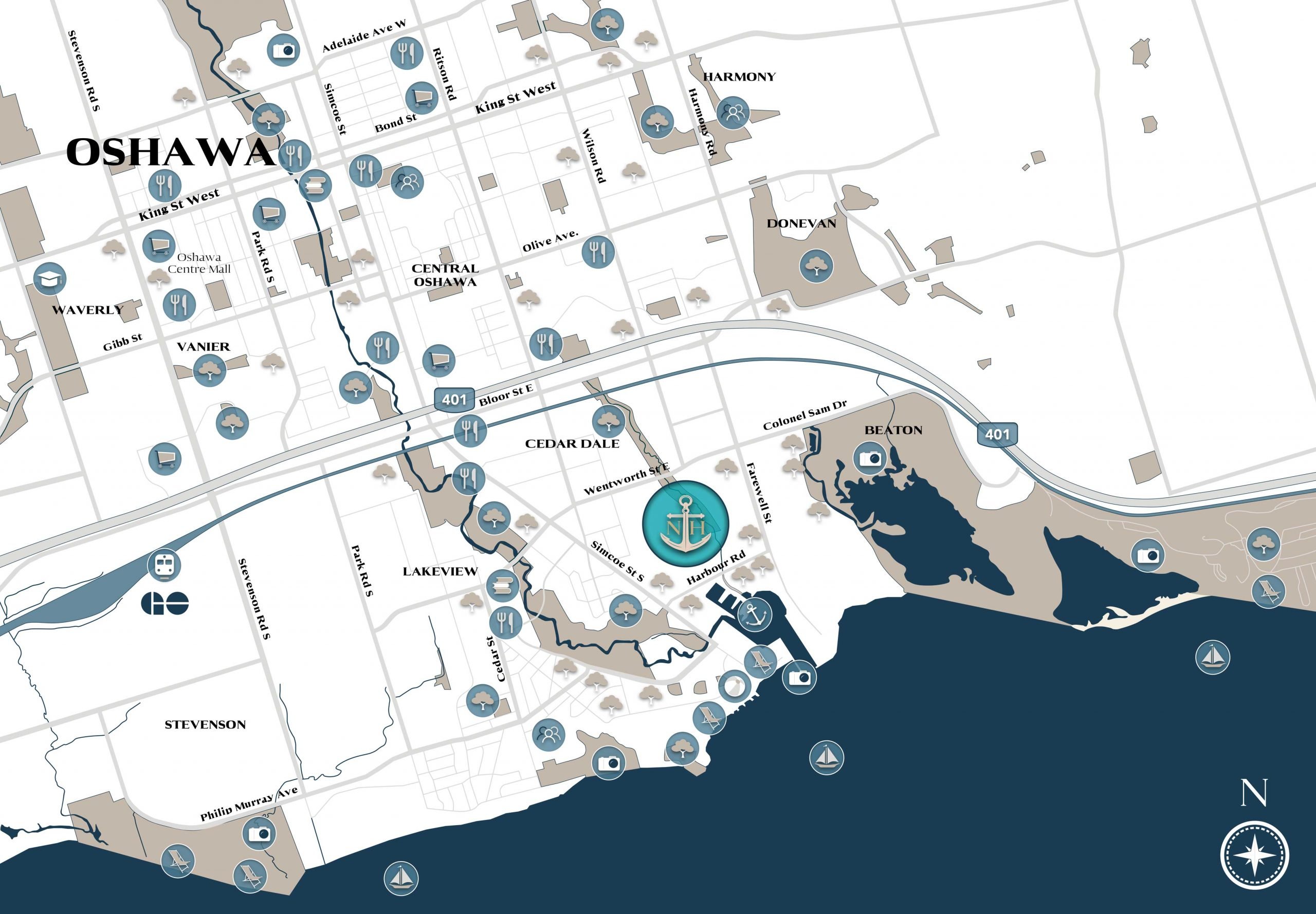 Nahid Harbour — site map