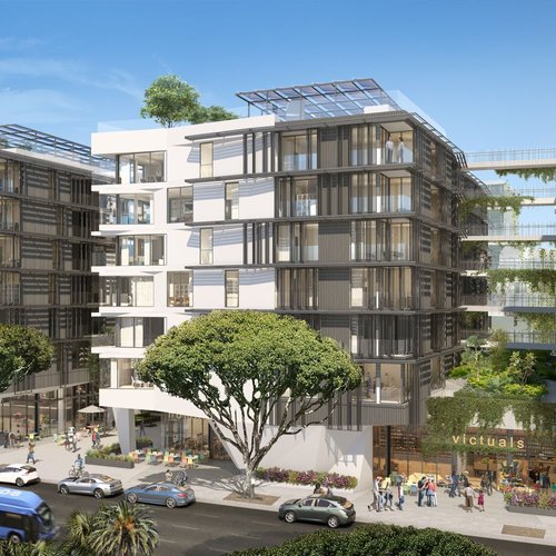 The West Hollywood EDITION Hotel & Residences — exterior rendering