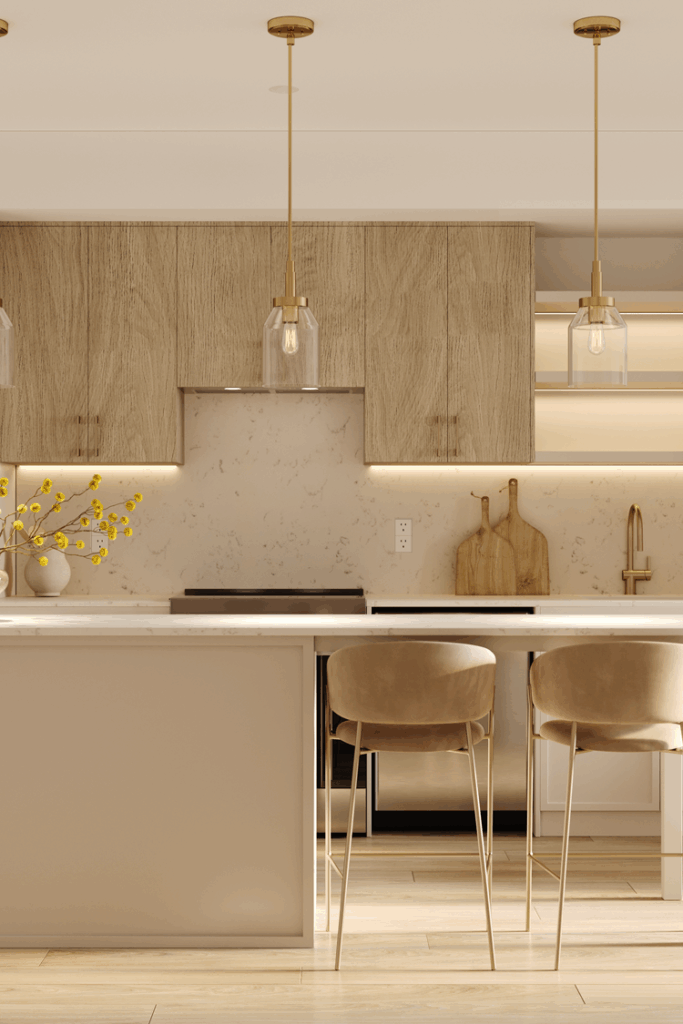 Aspen Village — interior rendering