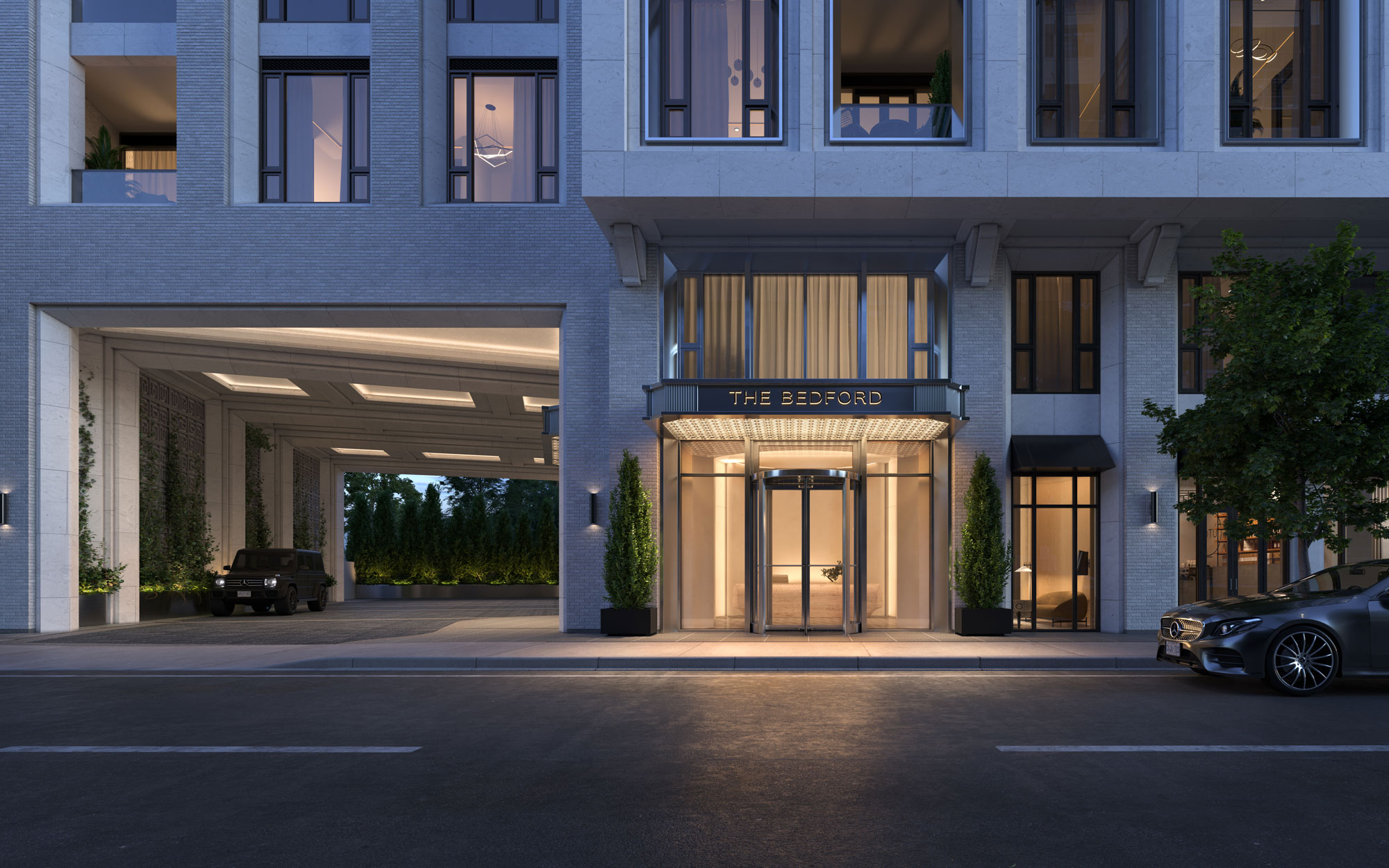 The Bedford — exterior rendering