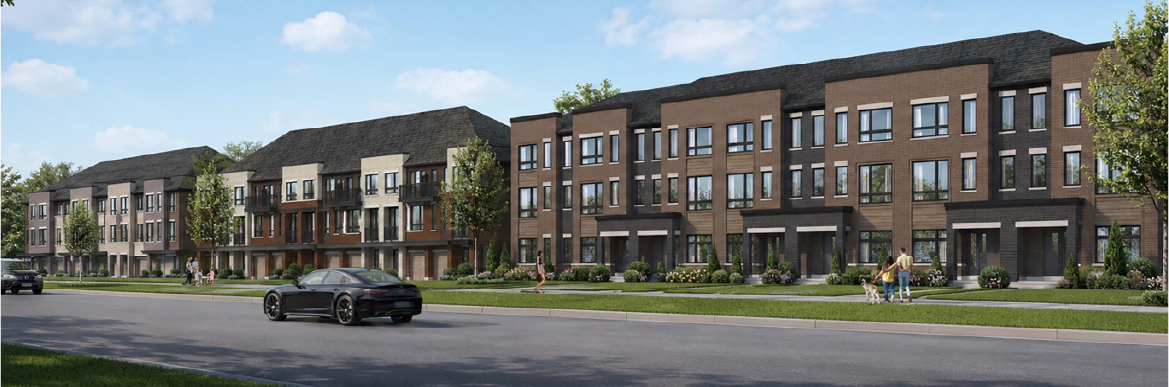 Derry Lane Towns — exterior rendering