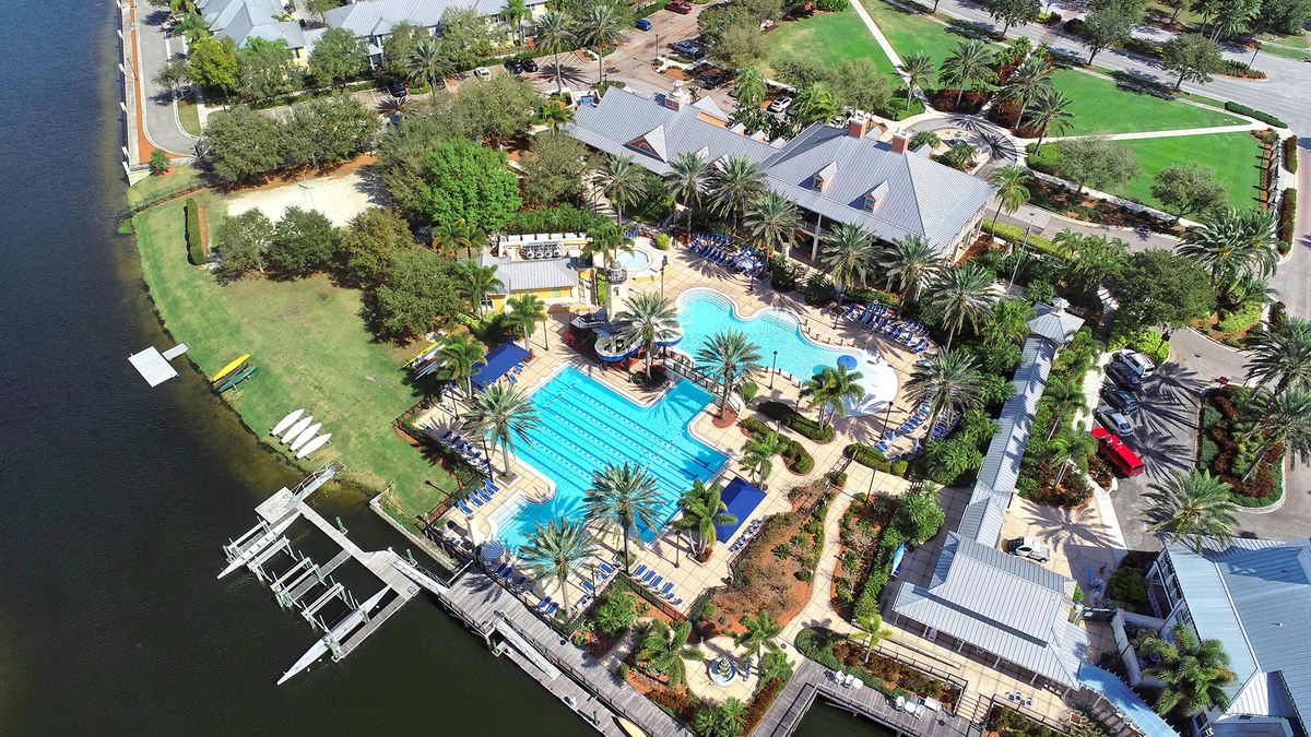 Marisol Pointe at MiraBay — aerial rendering