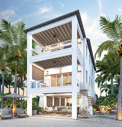 SeaGlass Cove Condos — exterior rendering