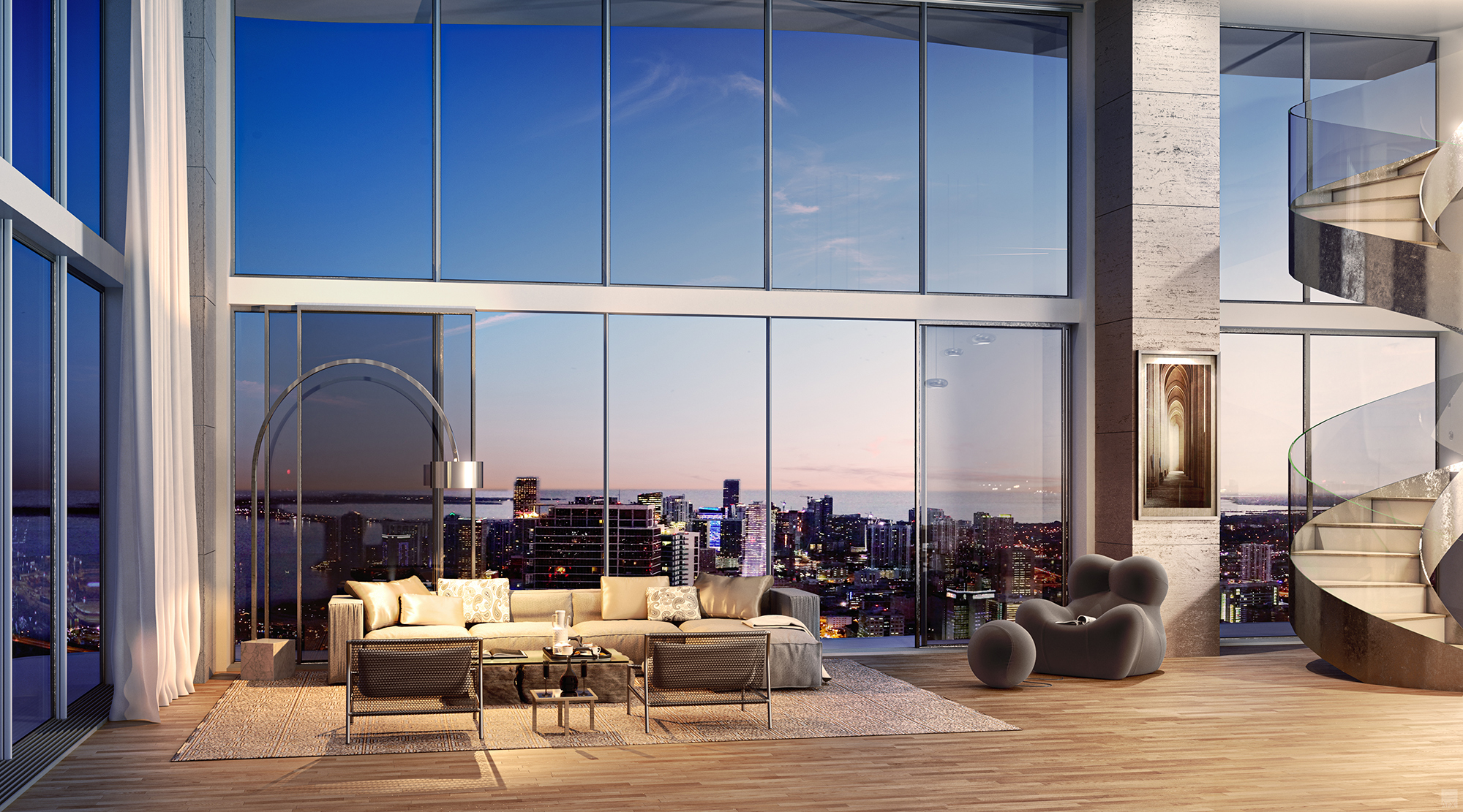 Casa Bella by B&B Italia — interior rendering
