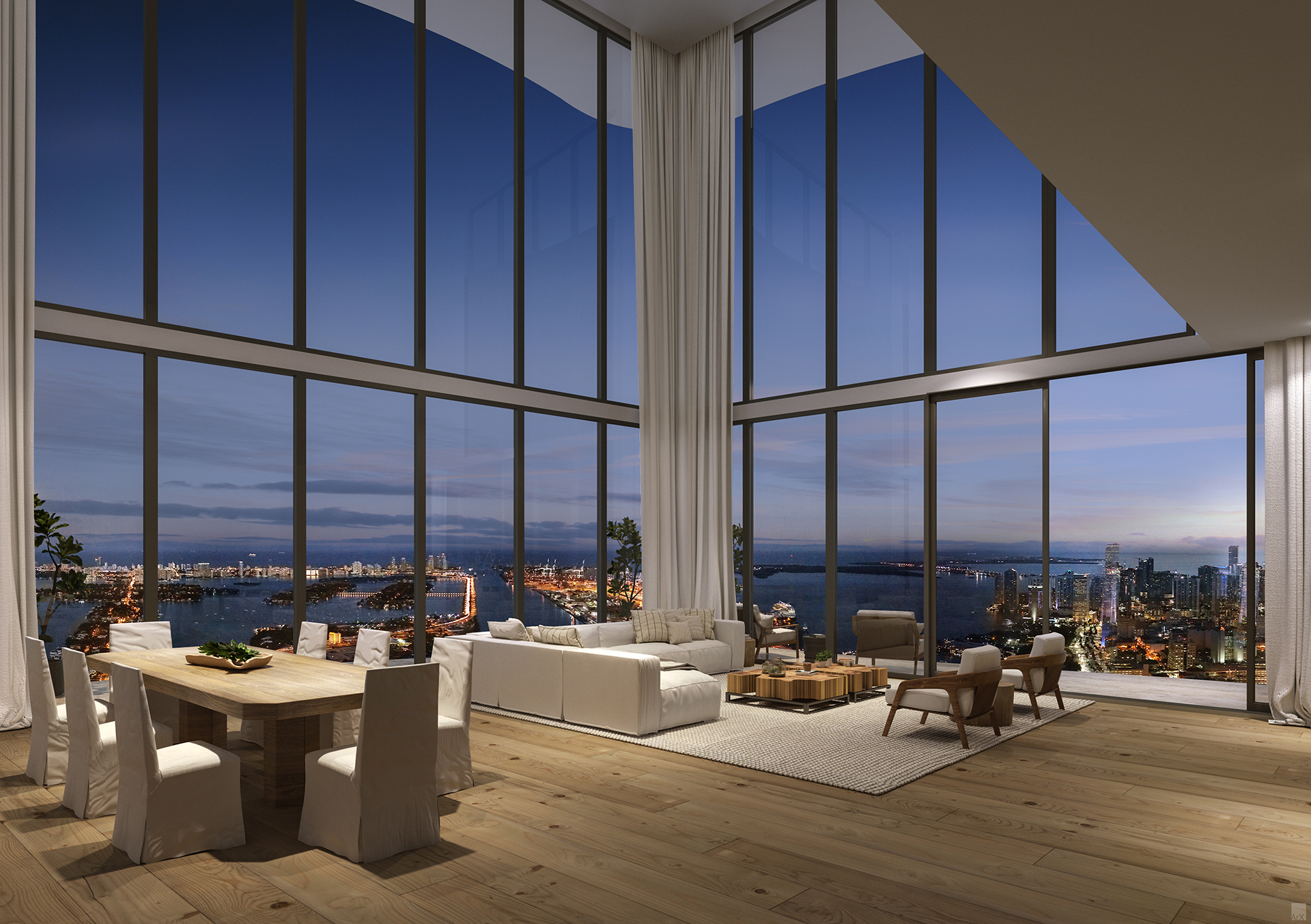 Casa Bella by B&B Italia — interior rendering