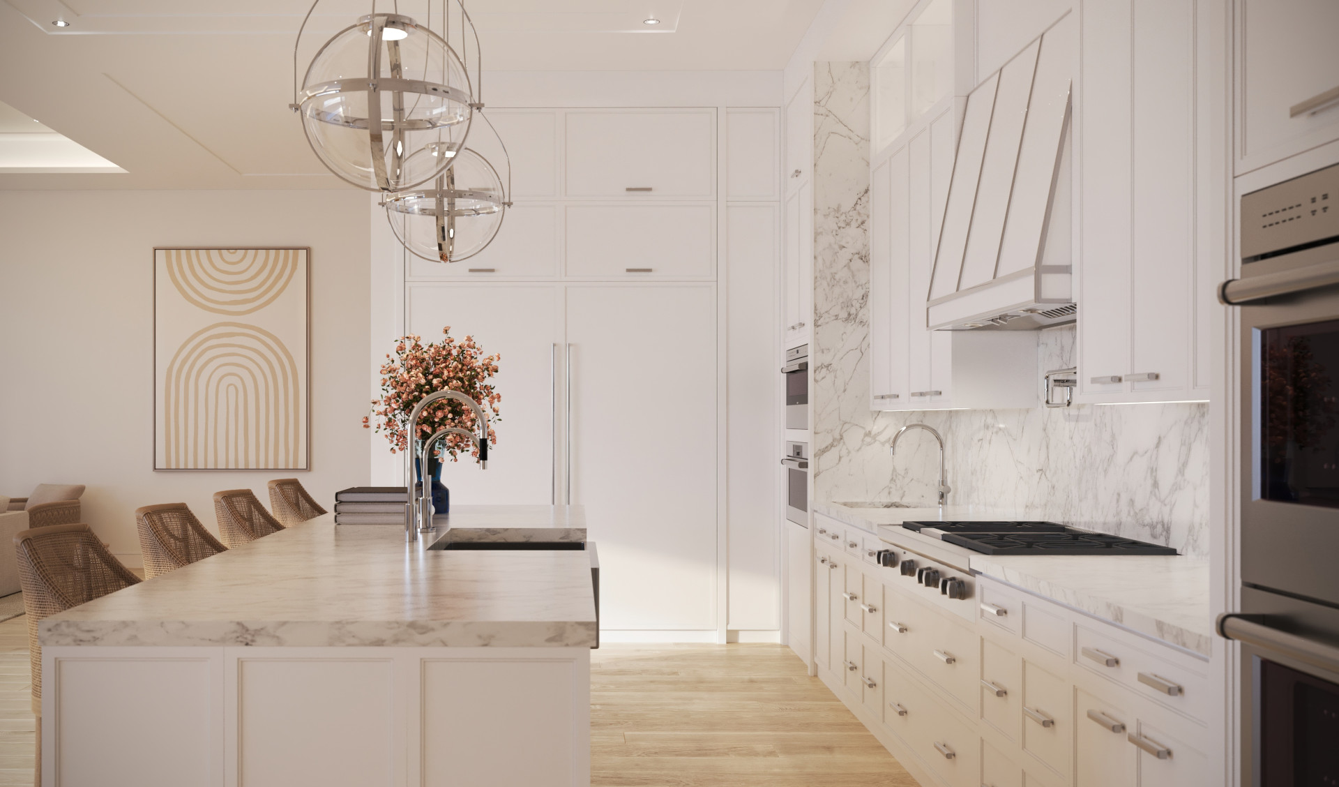 Four Seasons Residences at Naples Beach Club — interior rendering
