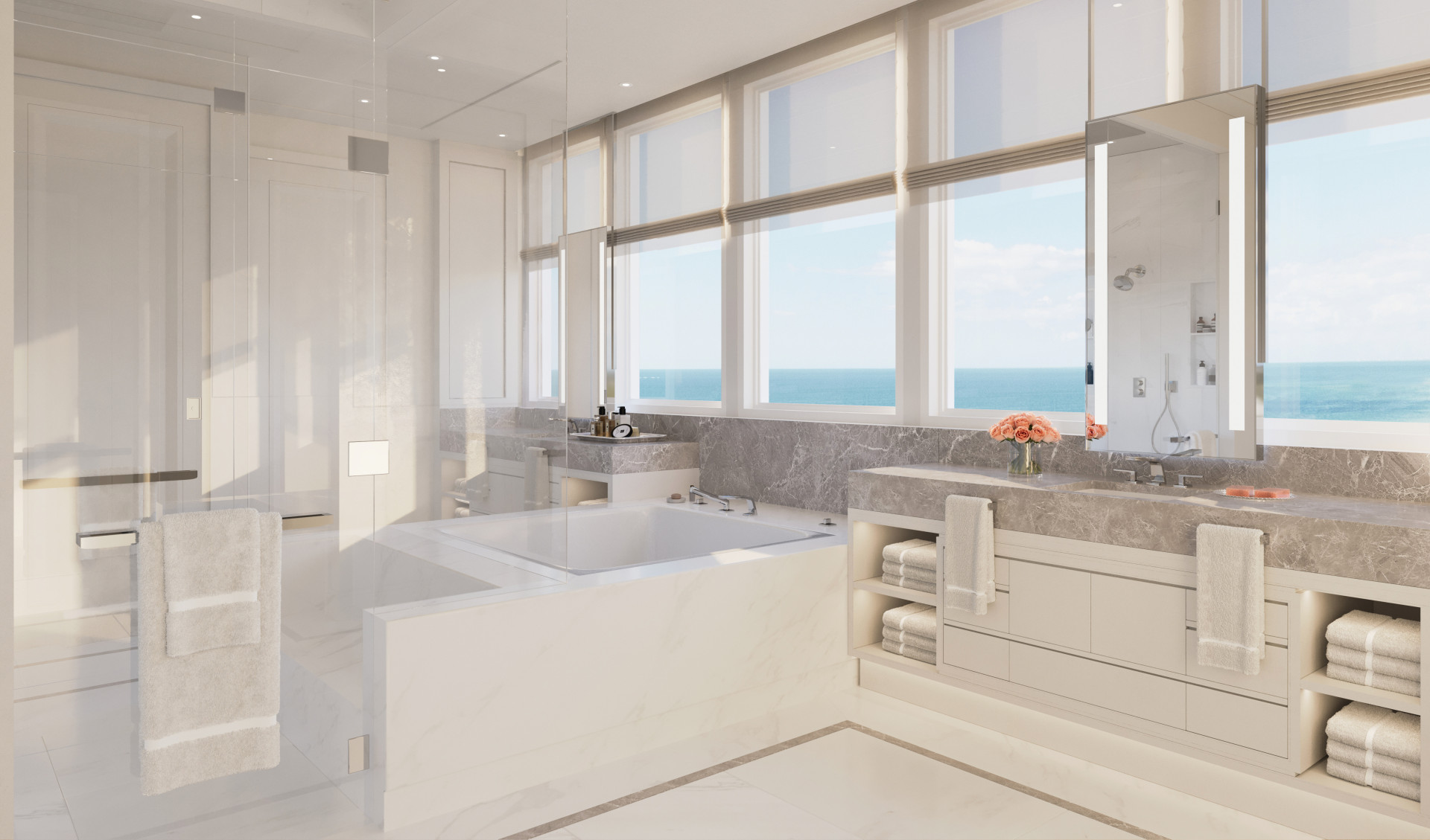 Four Seasons Residences at Naples Beach Club — interior rendering