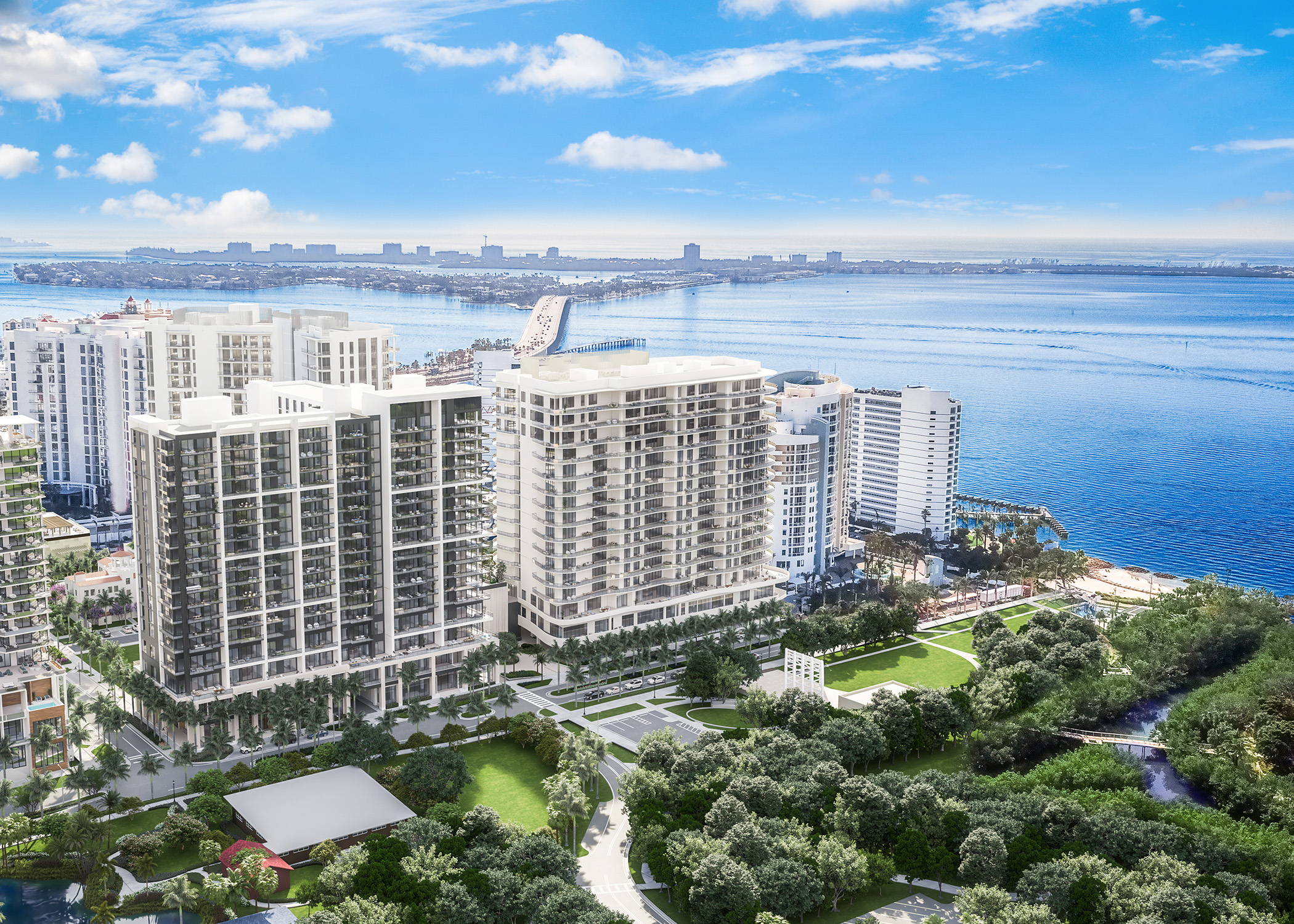 1000 Boulevard of the Arts — aerial rendering