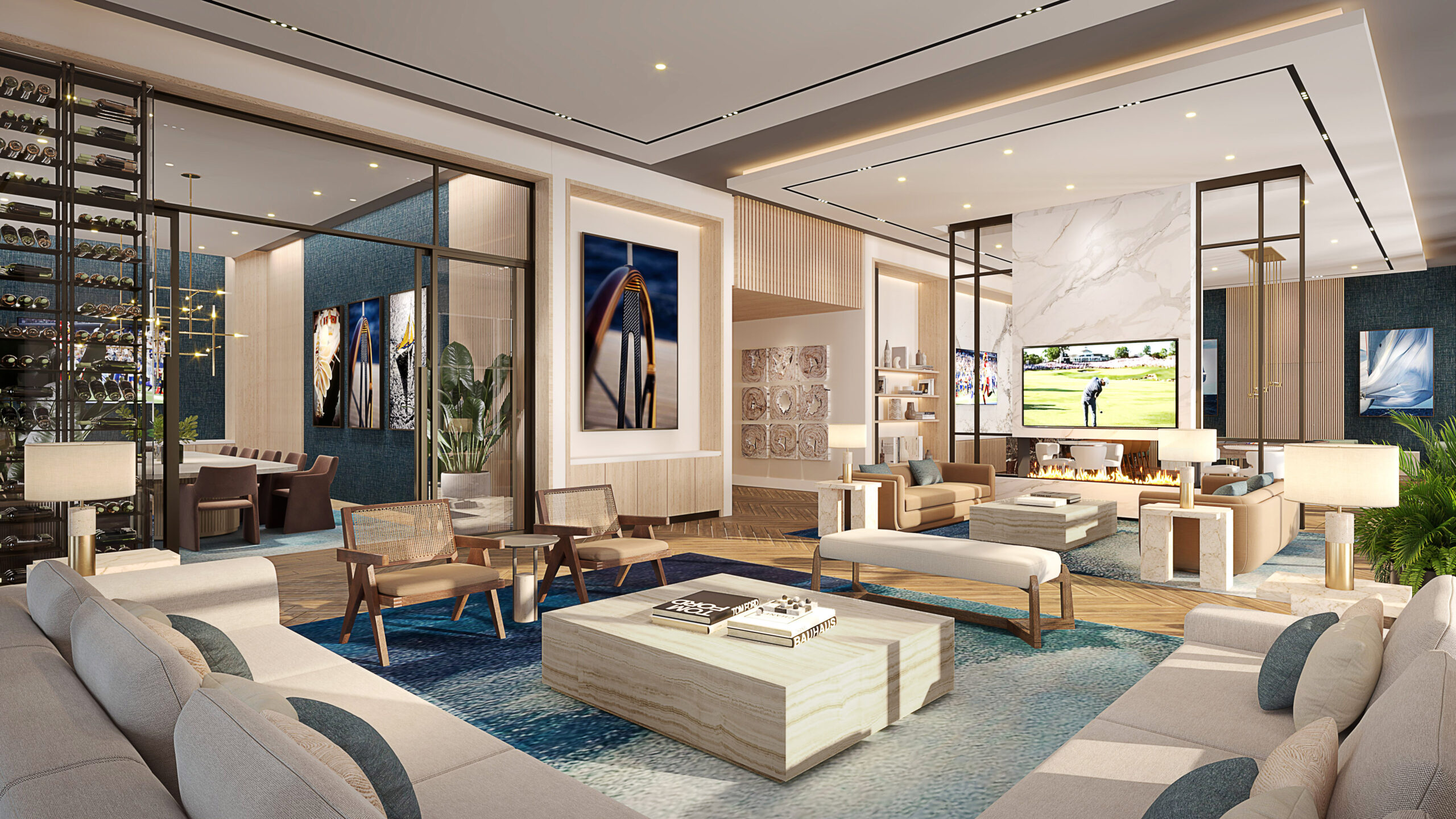 1000 Boulevard of the Arts — interior rendering