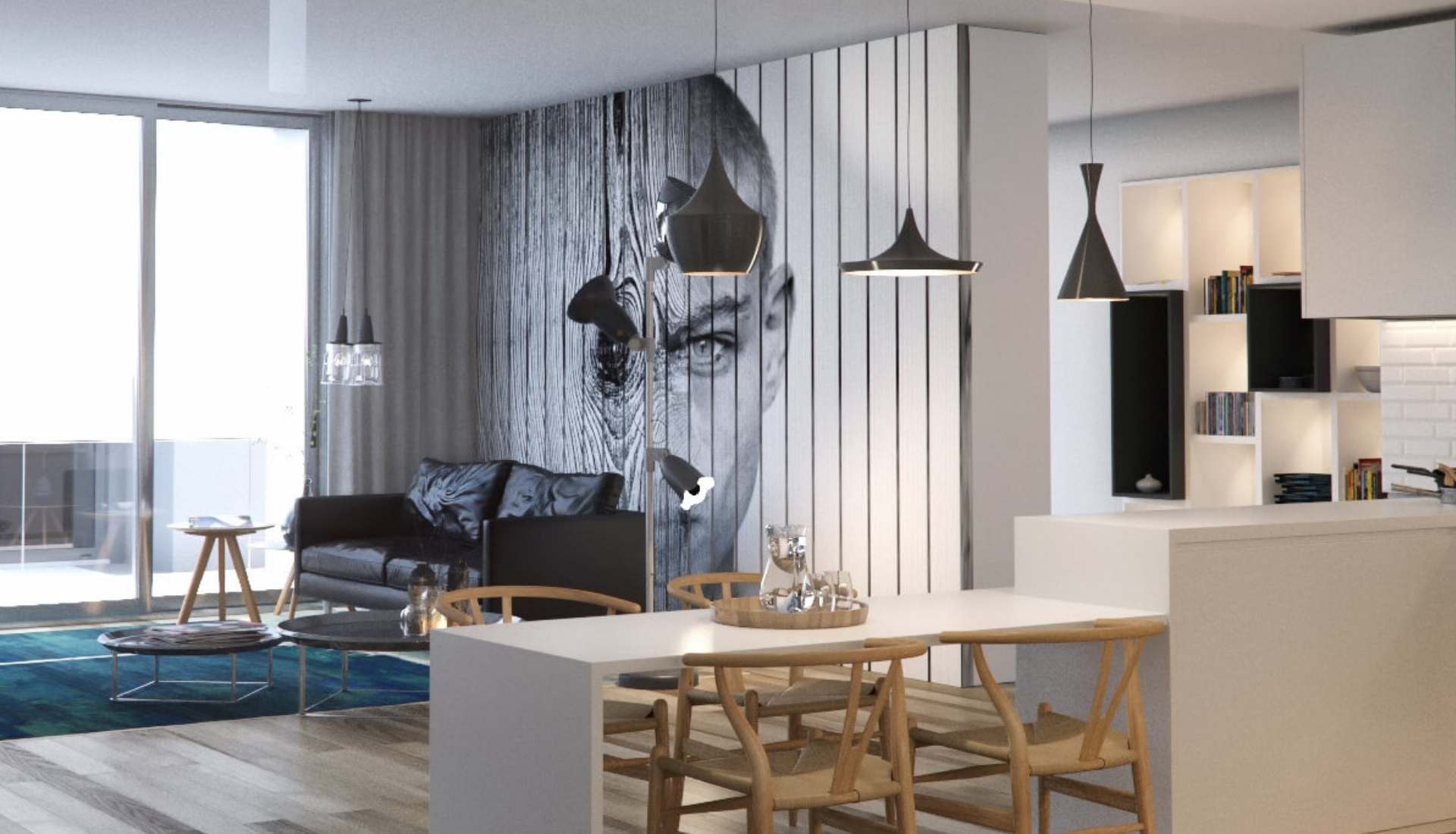 SIXTY2 — interior rendering