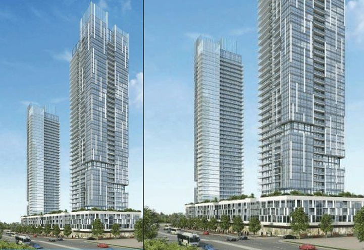Hwy 7 & Jane Street — exterior rendering