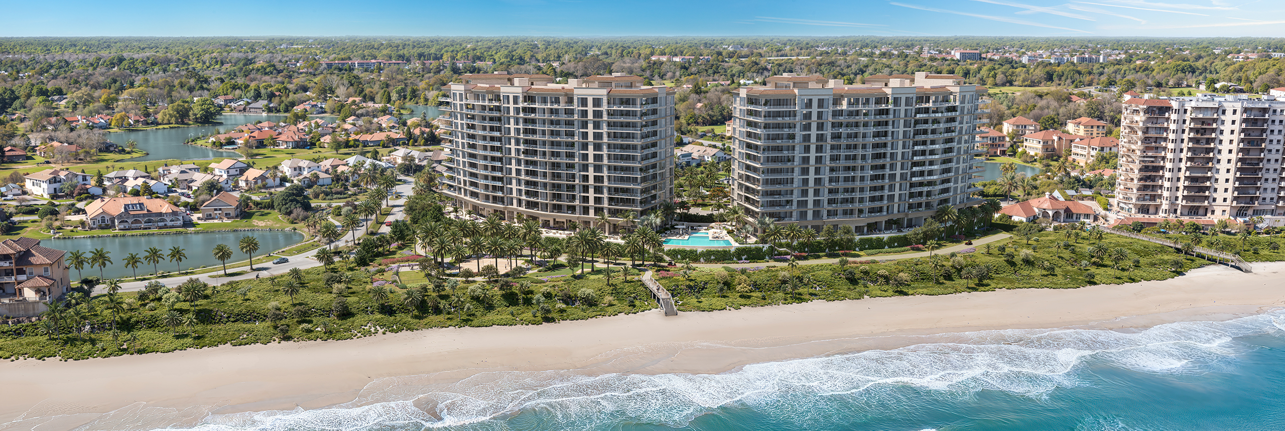 The Ritz-Carlton Residences — aerial rendering