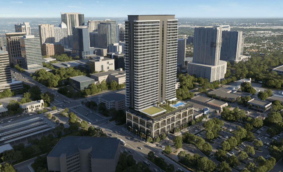 Natiivo Fort Lauderdale — aerial rendering