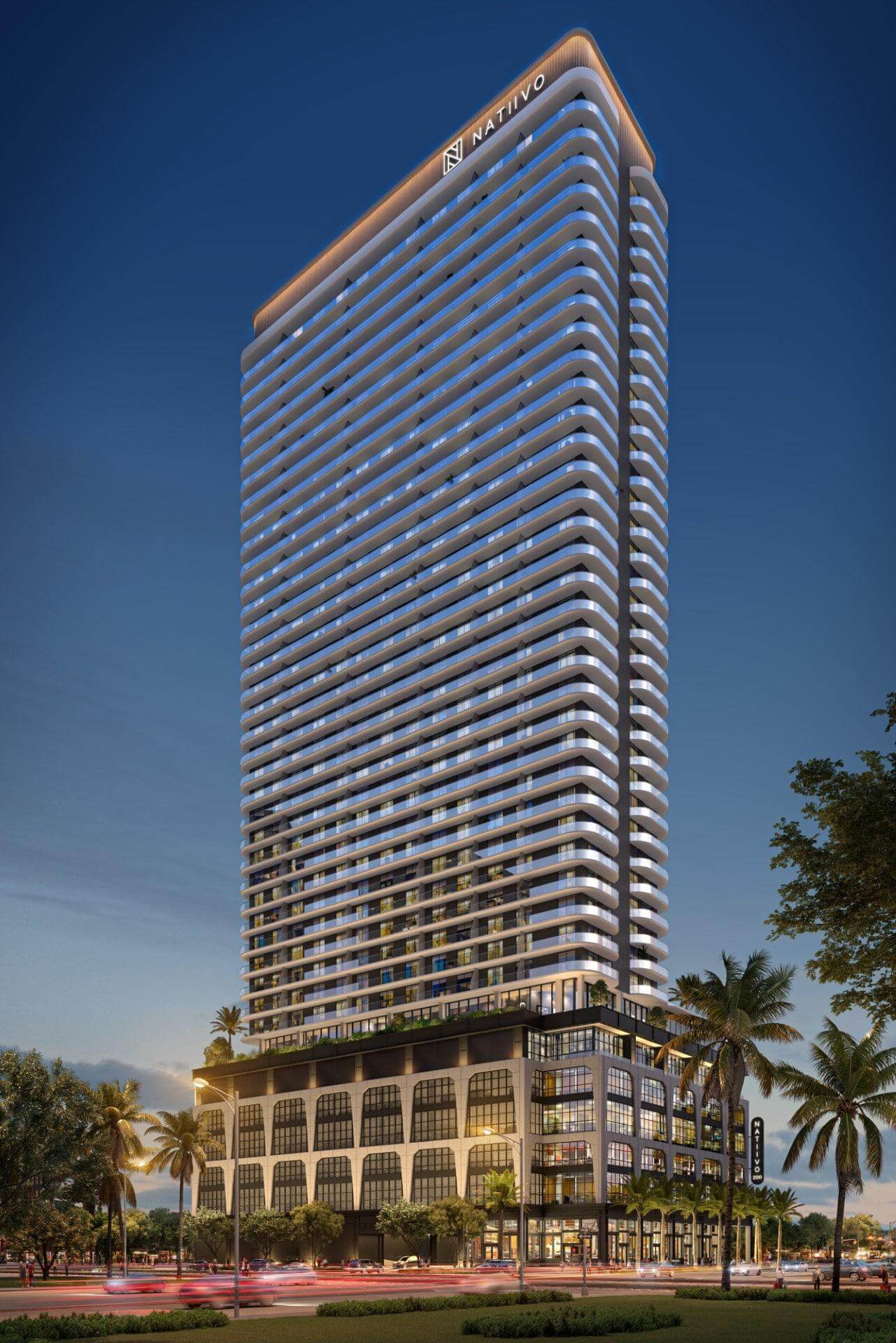 Natiivo Fort Lauderdale — exterior rendering
