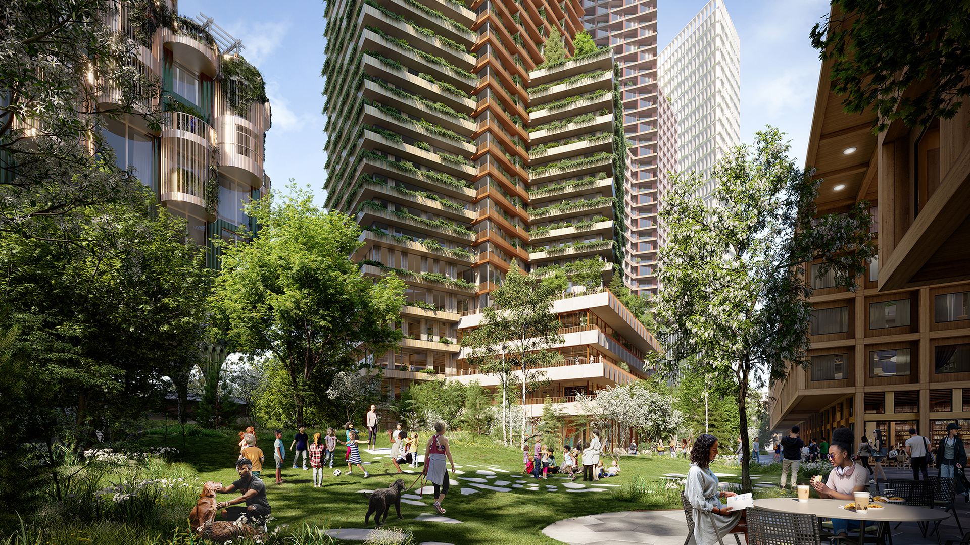 The Overstory Condos — exterior rendering