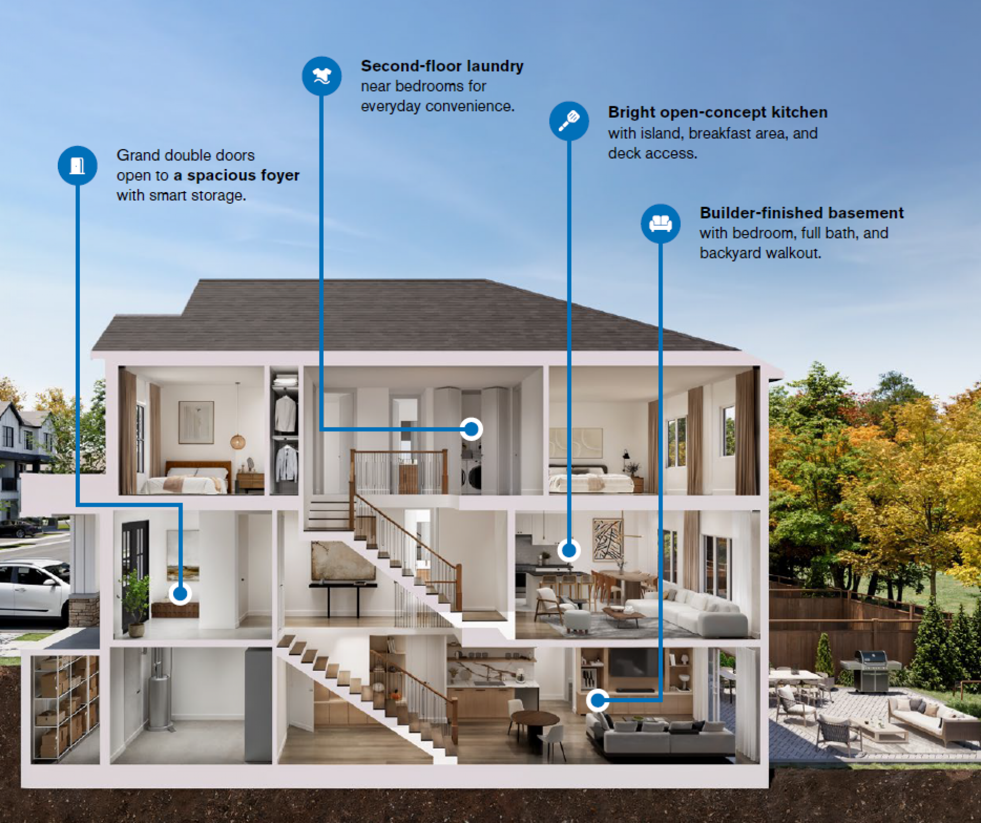 Appellation - Welland — interior rendering