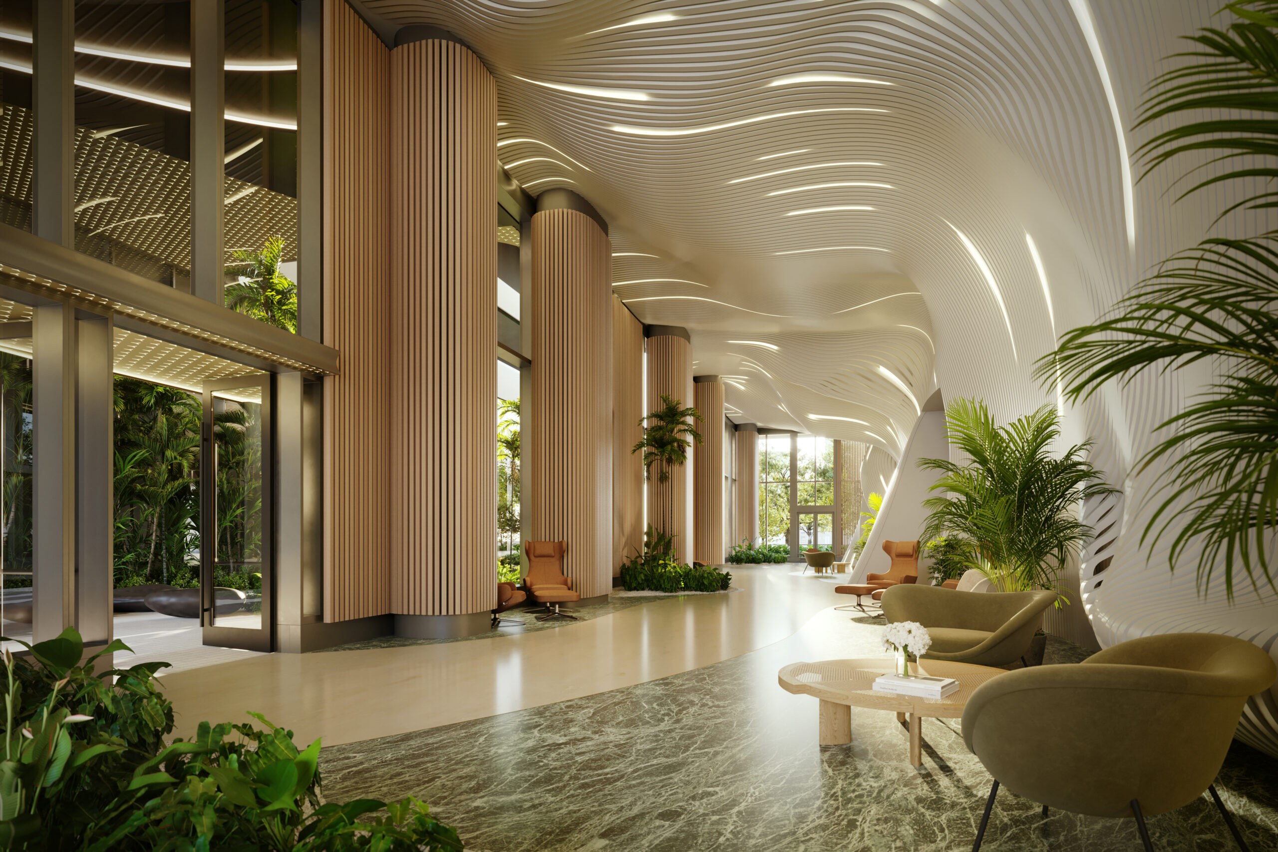 Mercedes-Benz Places — interior rendering