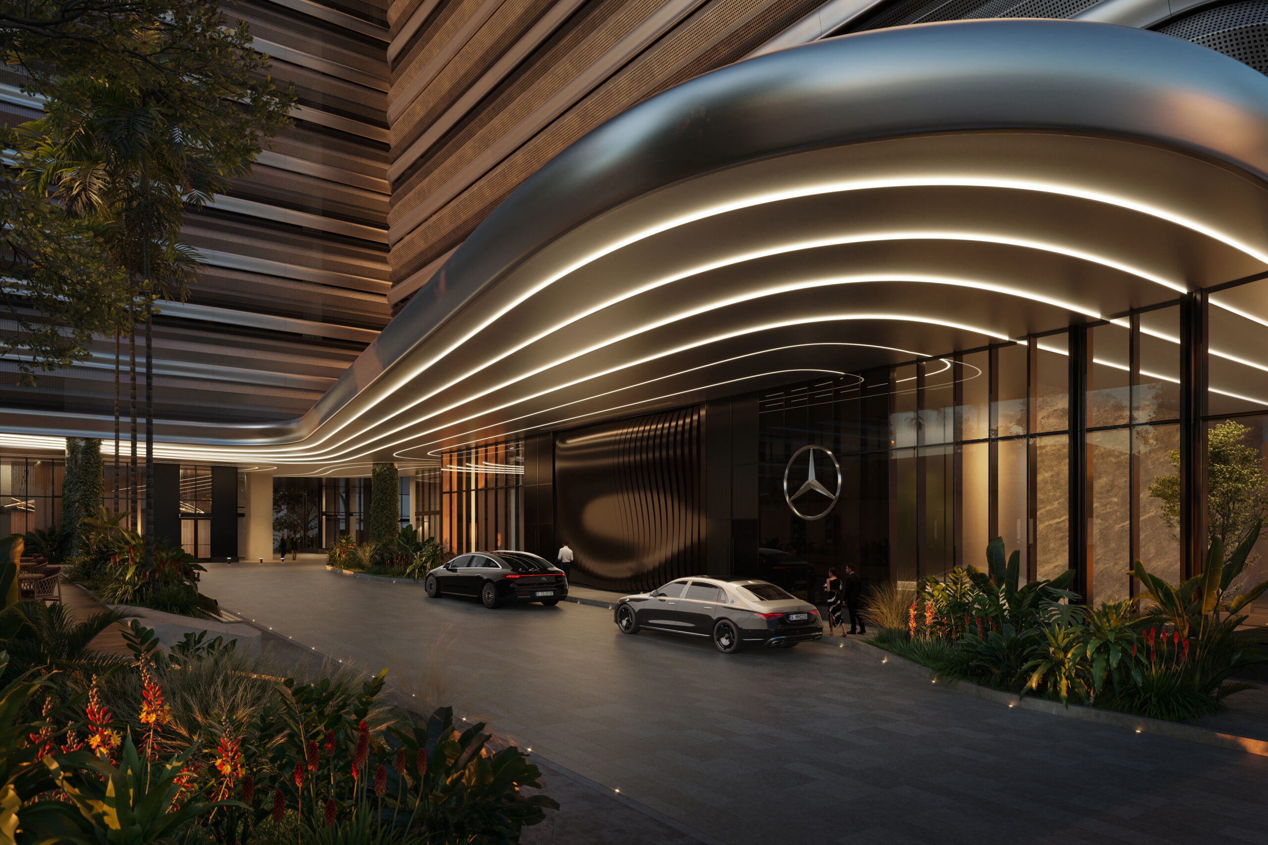 Mercedes-Benz Places — lifestyle amenity