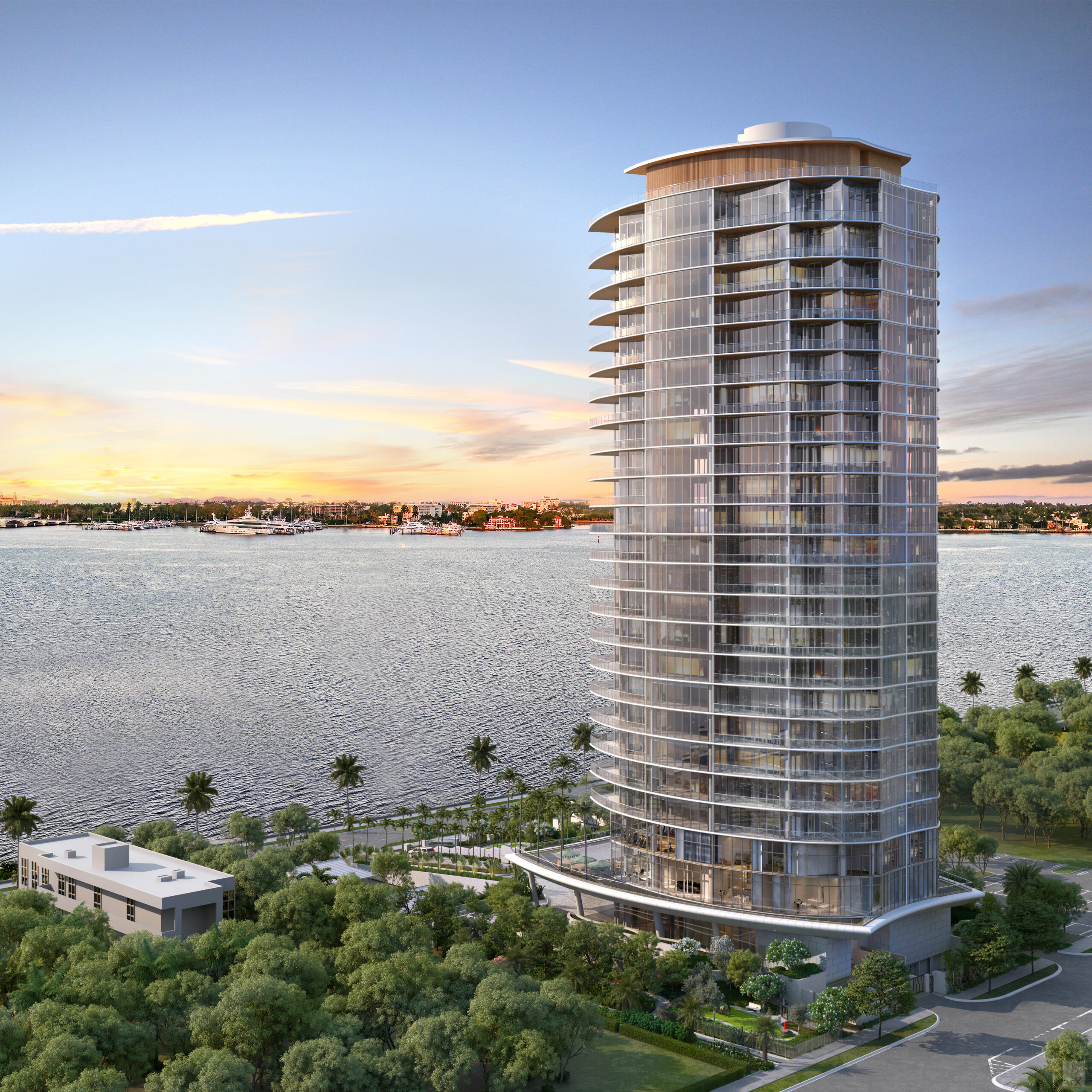 The Berkeley — exterior rendering