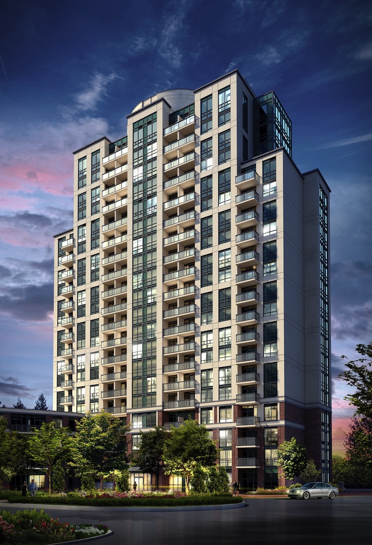 Vivid Condominiums — exterior rendering
