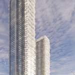 Vivid Condominiums — exterior rendering