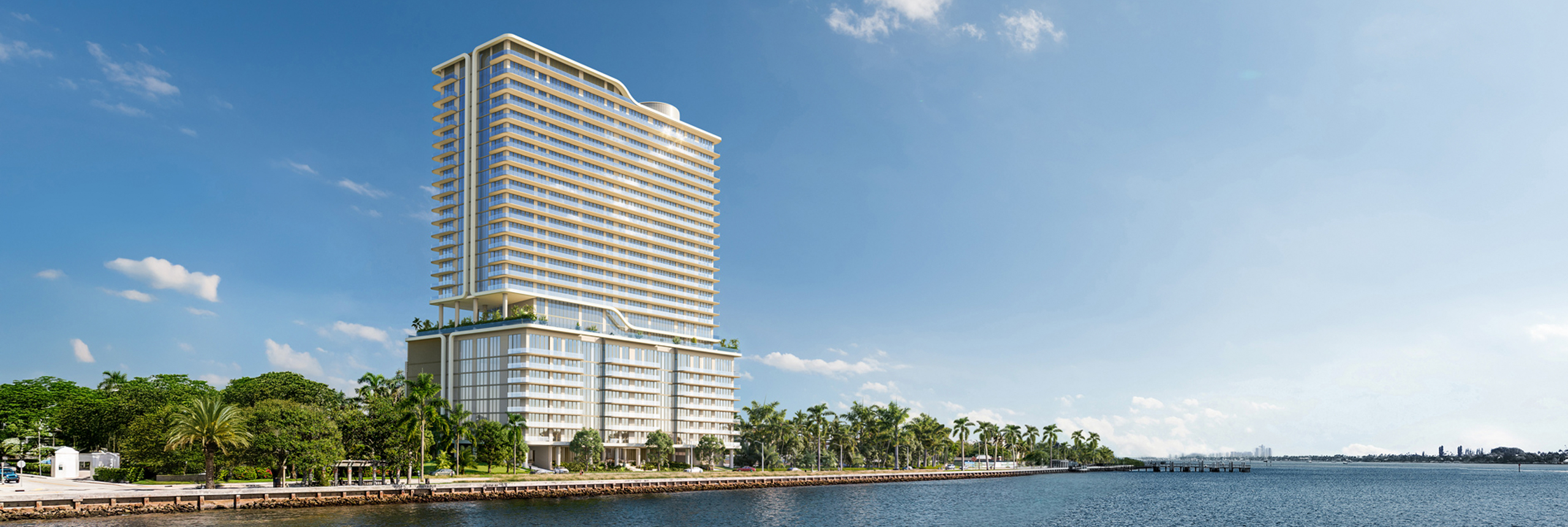The Ritz-Carlton Residences WPB — exterior rendering