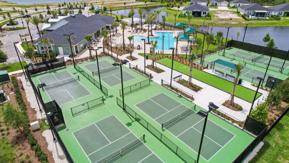 Reverie at Palm Coast — aerial rendering