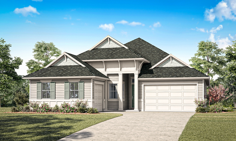 Mariposa at EverRange — exterior rendering