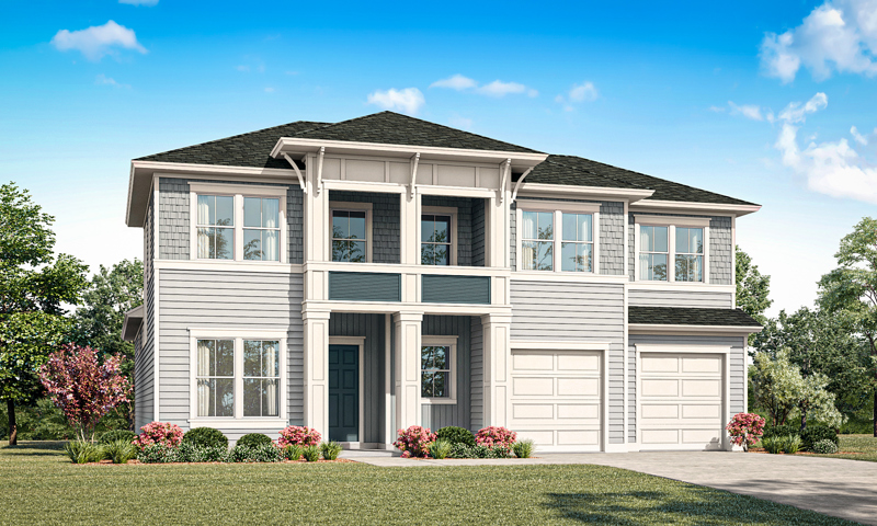 Mariposa at EverRange — exterior rendering