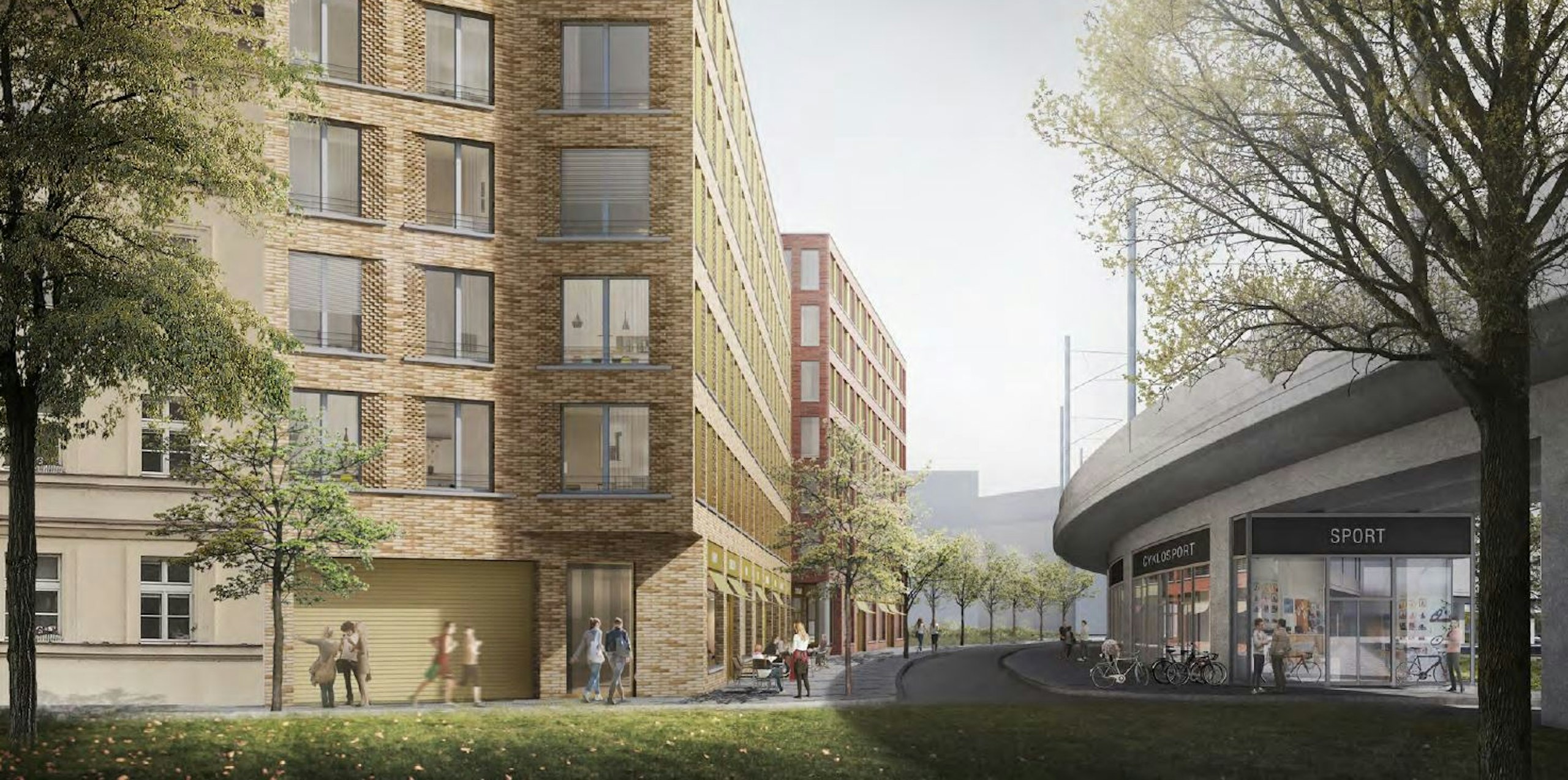 Gasworx — exterior rendering