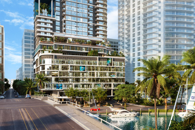 Riverwalk Residences of Las Olas — exterior rendering