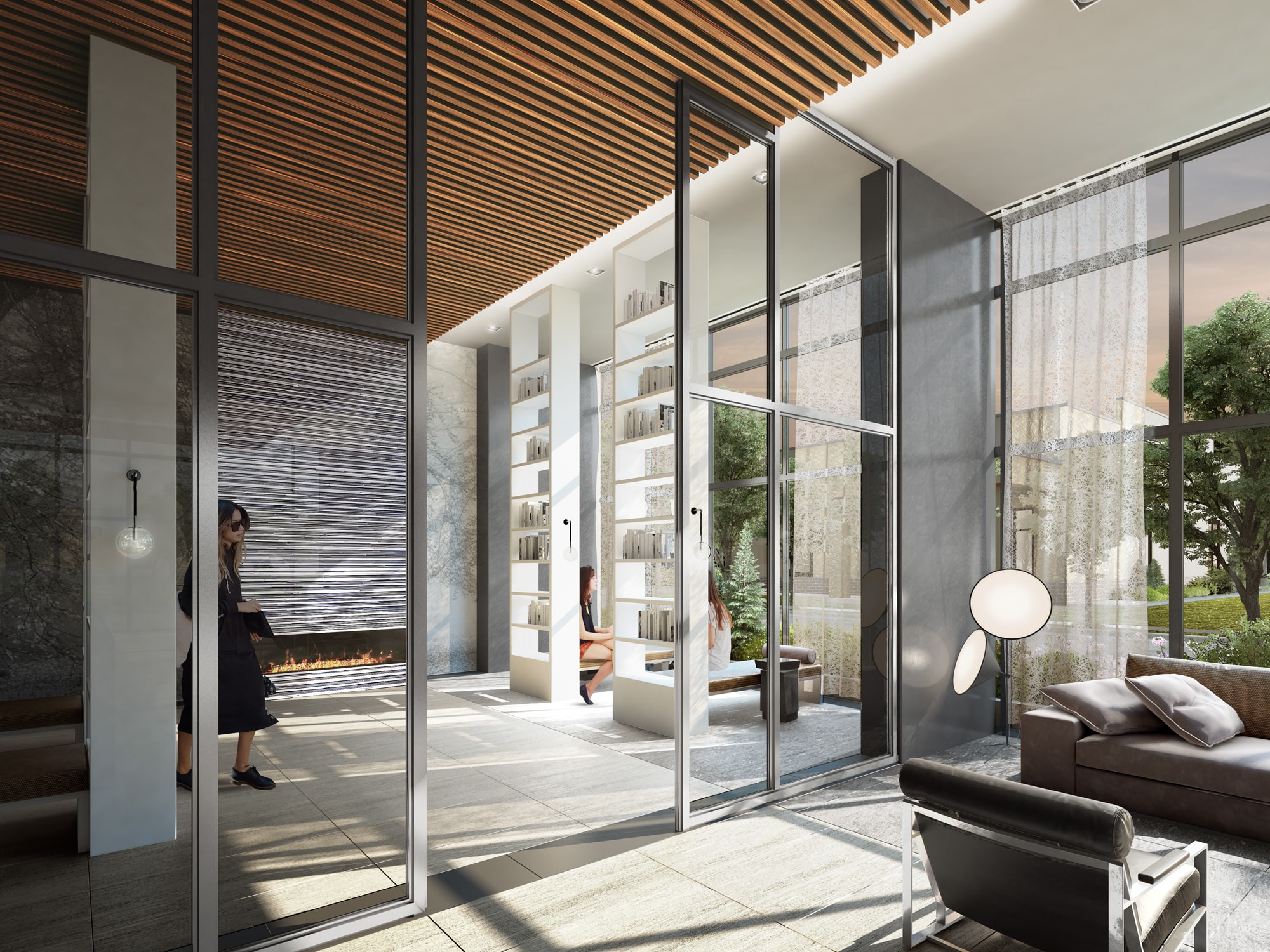 Oak & Co. — interior rendering