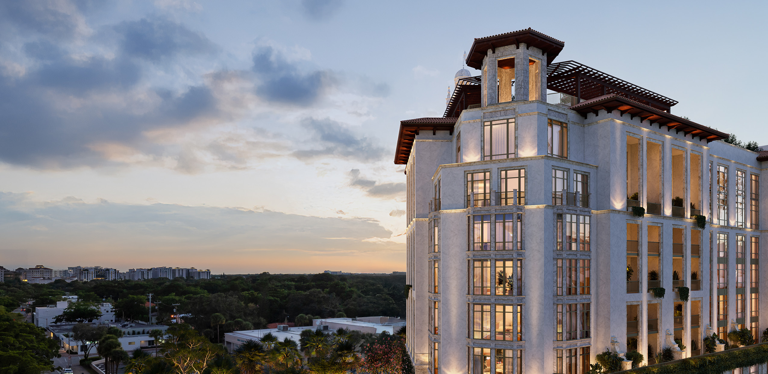 Ponce Park Coral Gables — exterior rendering