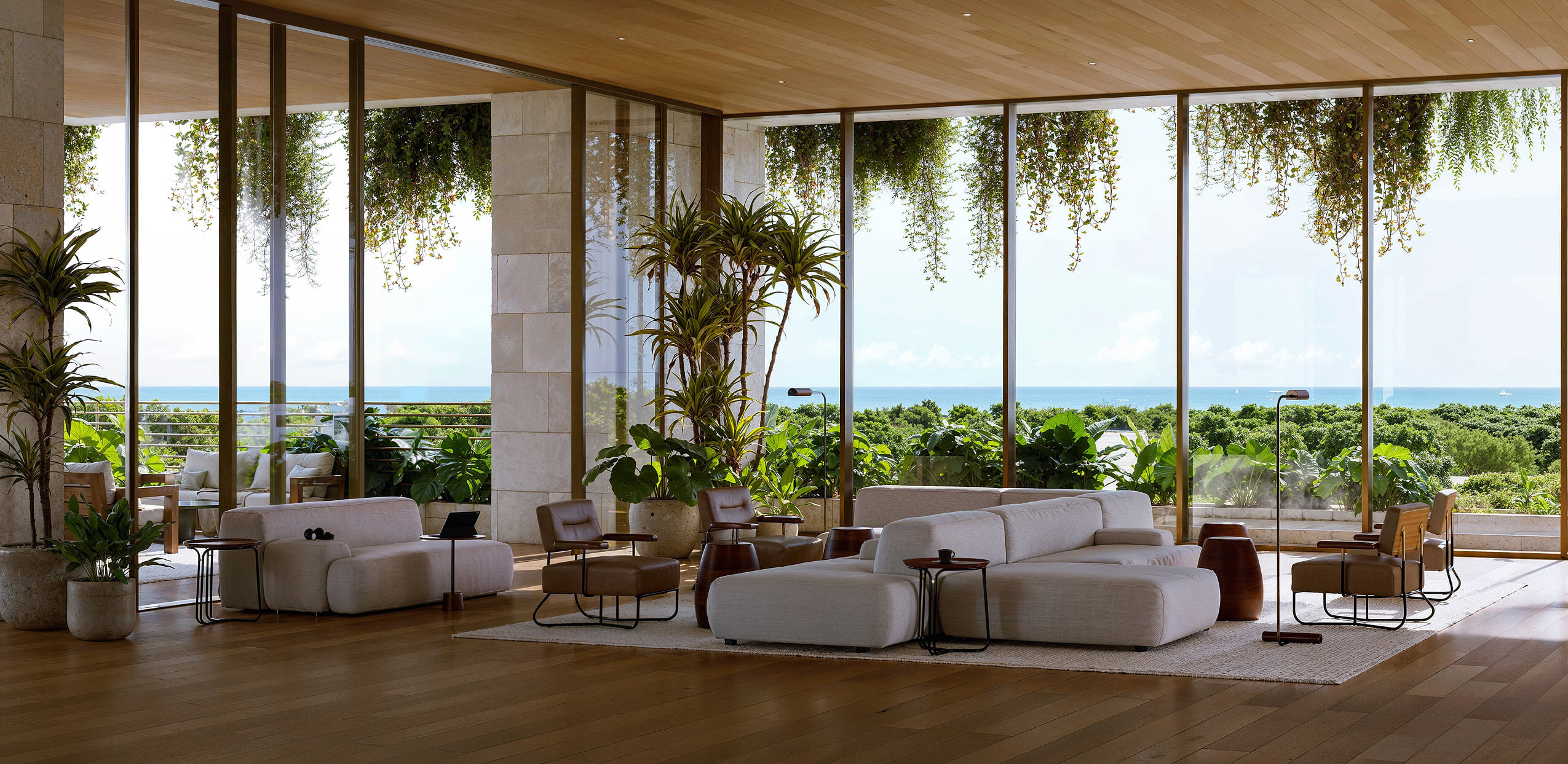 Ziggurat Coconut Grove Miami — interior rendering