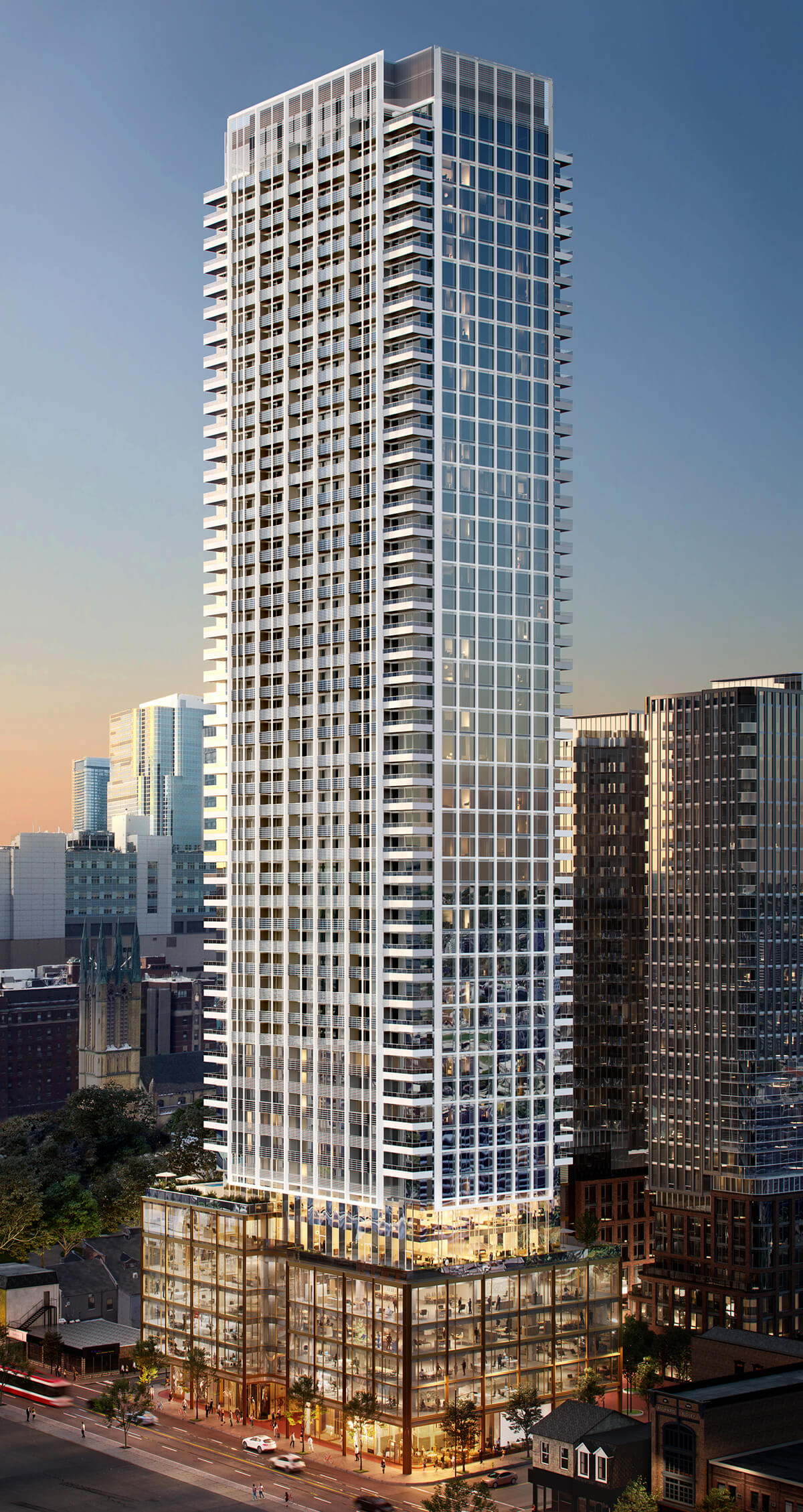 88 Queen — exterior rendering
