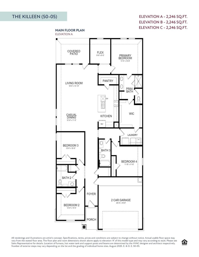 St Davids Collection — floor plan