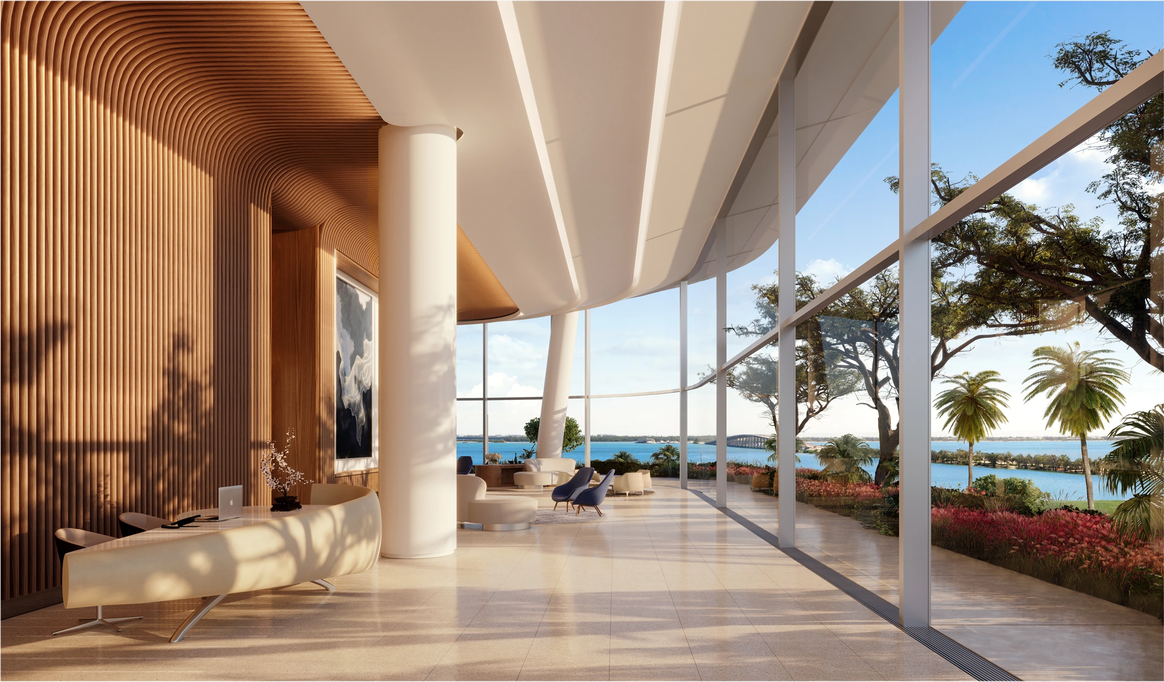 Una Residences — interior rendering