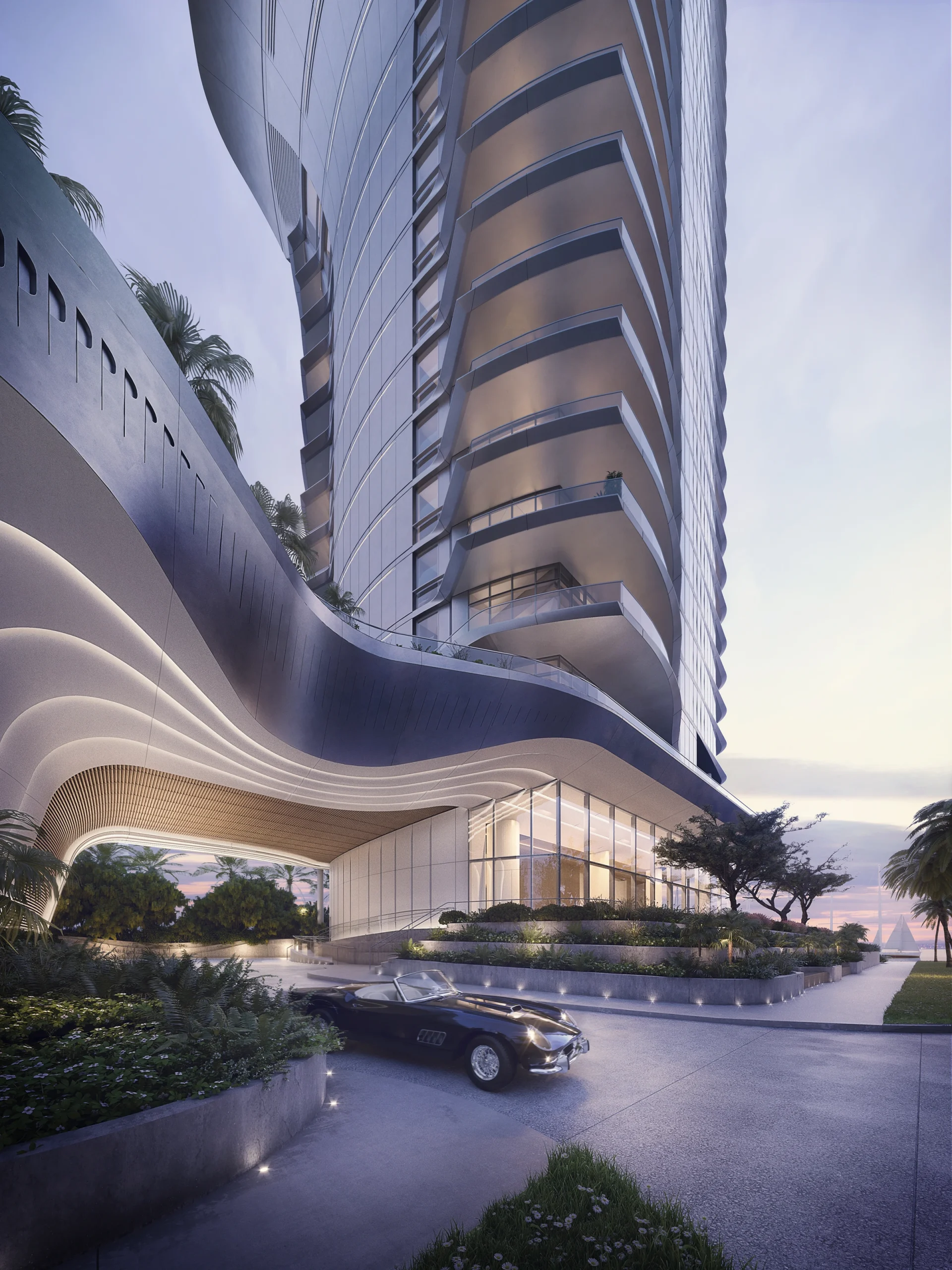 Una Residences — exterior rendering