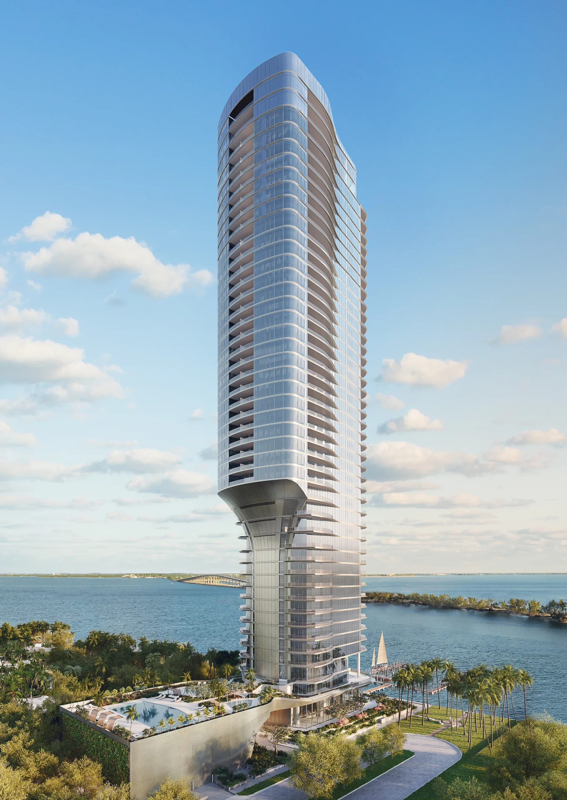 Una Residences — exterior rendering