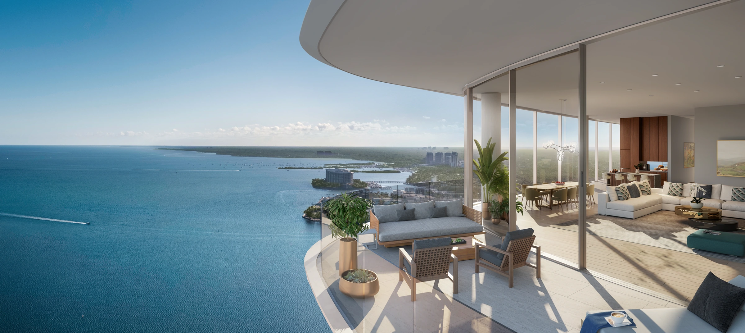 Una Residences — interior rendering