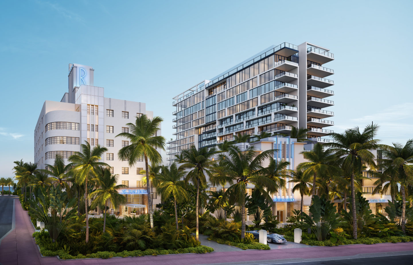 The Raleigh Residences — exterior rendering