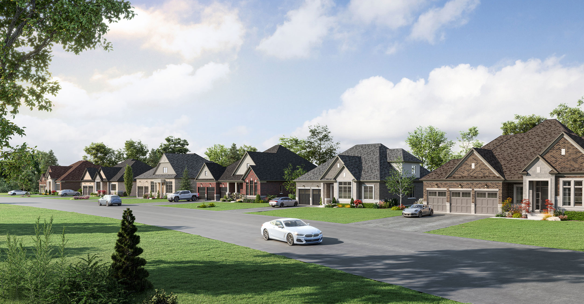 Courts of King's Bay Near Port Perry — exterior rendering
